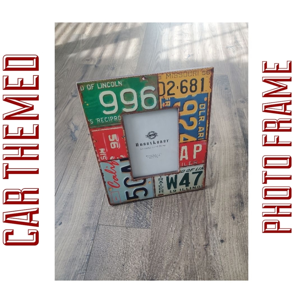 Car/transportation themed photo frame